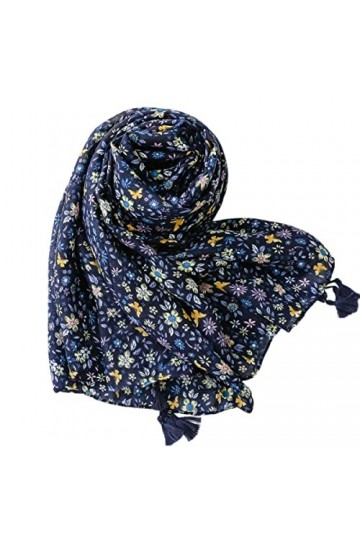 FAIRYGATE Femme Echarpe Foulards avec des glands Femme Léger et doux luxueux Vintage Hiver La Châles Etoles écharpe pour les 