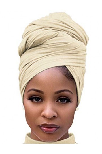 Harewom Écharpe en jersey pour femme - Longue et légère - Noir - 178 cm x 81 cm