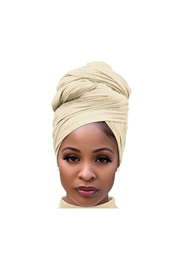 Harewom Écharpe en jersey pour femme - Longue et légère - Noir - 178 cm x 81 cm