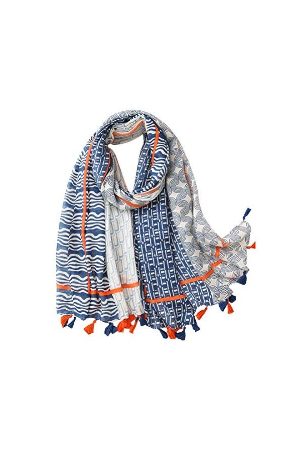 FAIRYGATE Echarpe Extra Large Mesdames Imprimer Foulards Mode Floral Cou Écharpe Longue Douce Châle Wrap 32237