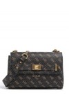 GUESS Femme Aieta Sac à bandoulière, Logo Dave