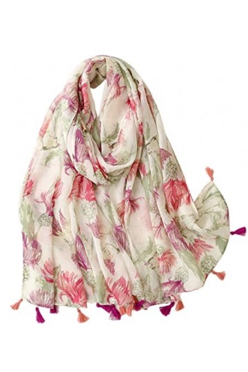 FAIRYGATE Femme Echarpe Dame Écharpe Etoles Foulard Femelle Léger Châle Longue Printemps Été 66008
