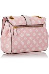 GUESS Briana Convertible Xbody Flap Pink Logo