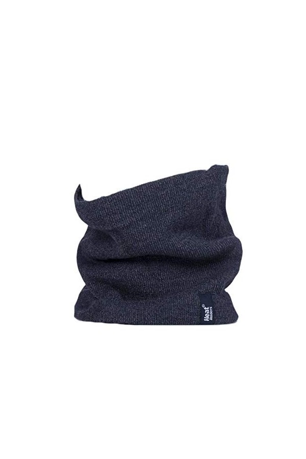 HEAT HOLDERS 2.6 Tog Heatweaver Fil Cache-cou - 1 paquet - Hommes - Marine - Taille Unique