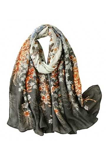 FAIRYGATE Echarpe Extra Large Mesdames Écharpe Foulards Fête De Mariage De Mode Motifs à la mode pour les créations de mode c