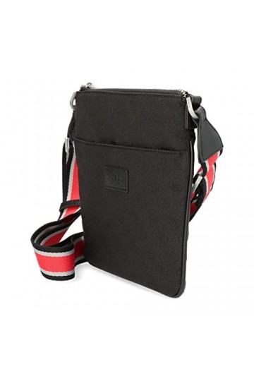 Guess VZZL JCQRD BCKPCK W, Bag Men, Bla, Taille Unique