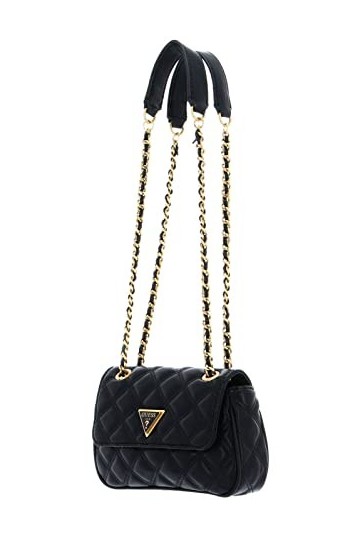 GUESS Sac bandoulière effet damassé Giully Mini jeans
