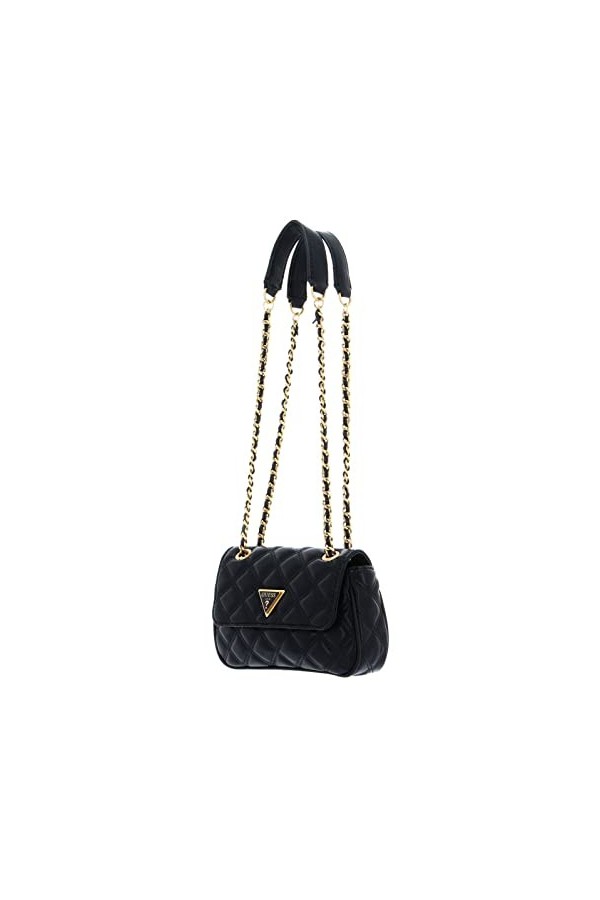 GUESS Sac bandoulière effet damassé Giully Mini jeans