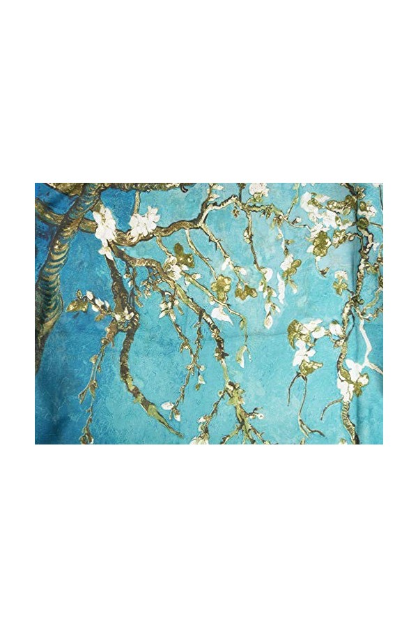 Claudia & Jason® Magnifique foulard pour femme Motif fleurs de cerisier - - Taille Unique