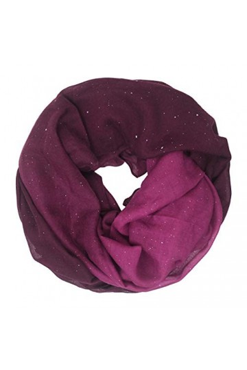 Glamexx24 Echarpe longue et légère pour femme, nouvelle écharpe, boucle, tube, écharpe en tissu, nombreuses couleurs…