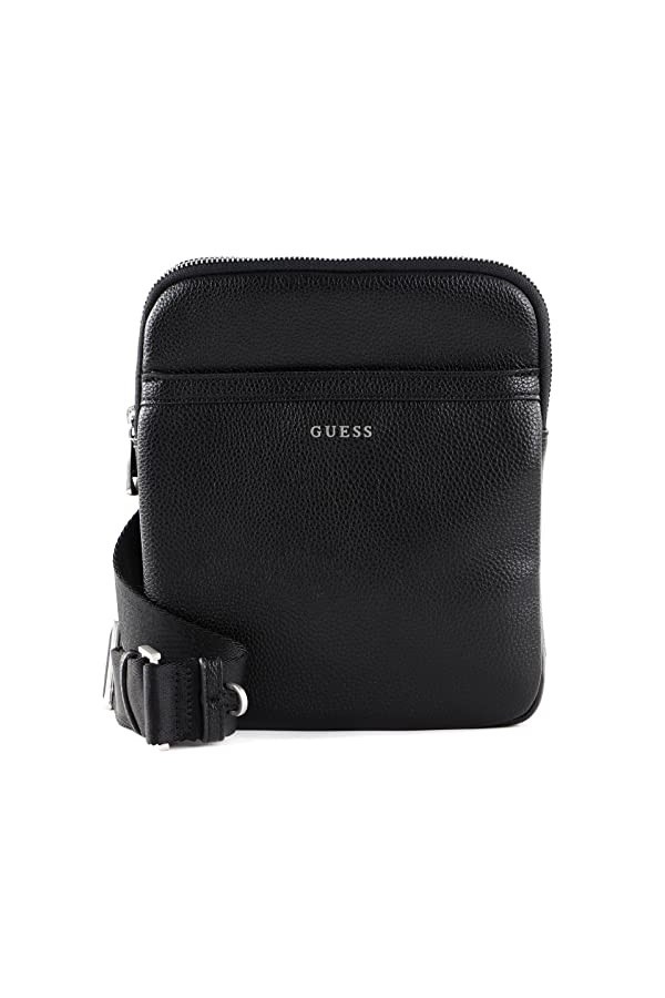 Guess Riviera Crossbody FL, Bag Men, Bla, Taille Unique