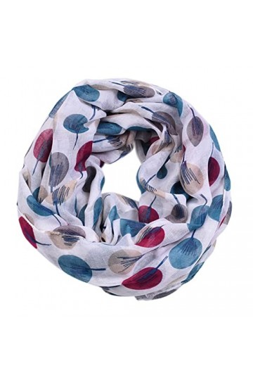 AMAYJUELONG Loop Schal für Damen, Super Weicher Schlauchschal, Modischer Loopschal mit Design Softes Modalmaterial, Tuch Dame