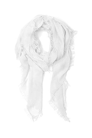 JOPHY & CO. Écharpe pour Femmes Homme Elégant et léger Etole rectangulaire douce en fibre deucalyptus Couleurs unies ou fant