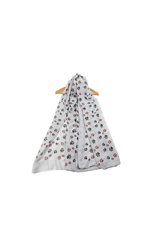 Claudia&Jason - Echarpe - Femme - Gris - 180*95 cm