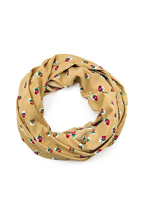 MANUMAR Écharpe pour femme - Accessoire automne/hiver - - One Size