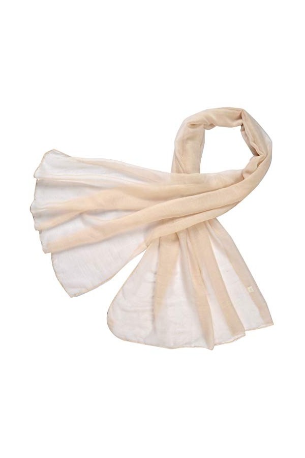 Écharpe Krinkle loop - Unie - De mi-saison - Beige - M