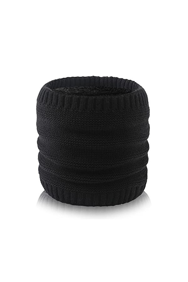 TAGVO Chaud Cache-Cou, Tour De Cou Chaud Tricot Foulard, Doux Épais Écharpe Snood pour Hommes Et Femmes, Cache-Cou Echarpes H