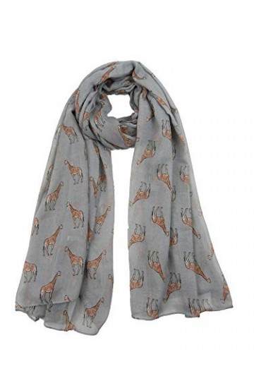 Claudia&Jason - Echarpe - Femme - gris - Taille unique