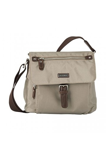 Tom Tailor Acc RINA, Sacs bandoulière femmes - Beige - Beige taupe 21 , 22x20x10 cm B x H x T 