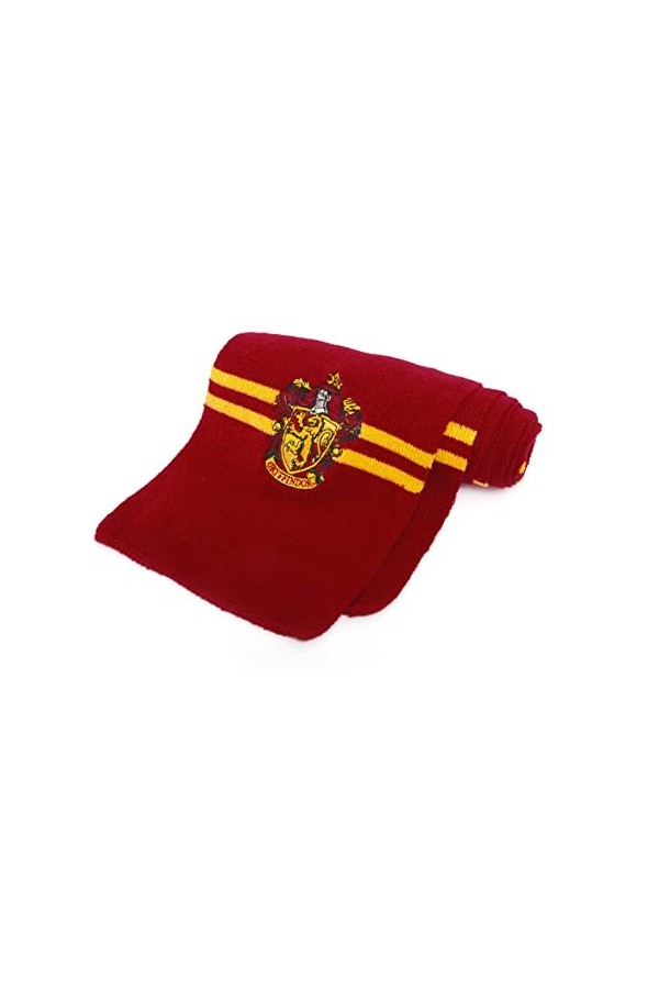 Ciao- Echarpe Gryffondor Gryffindor original Harry Potter avec emblème brodé