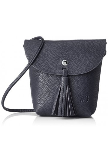 TOM TAILOR Ida, Sac à bandoulière Femme, Bleu, S