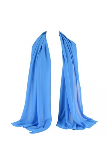 ZAKIRA Foulard en Mousseline, Écharpe pour les Femmes Rose 