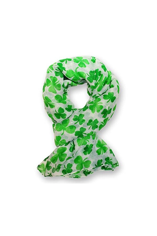 SoulCats Shamrock châle Vert Blanc