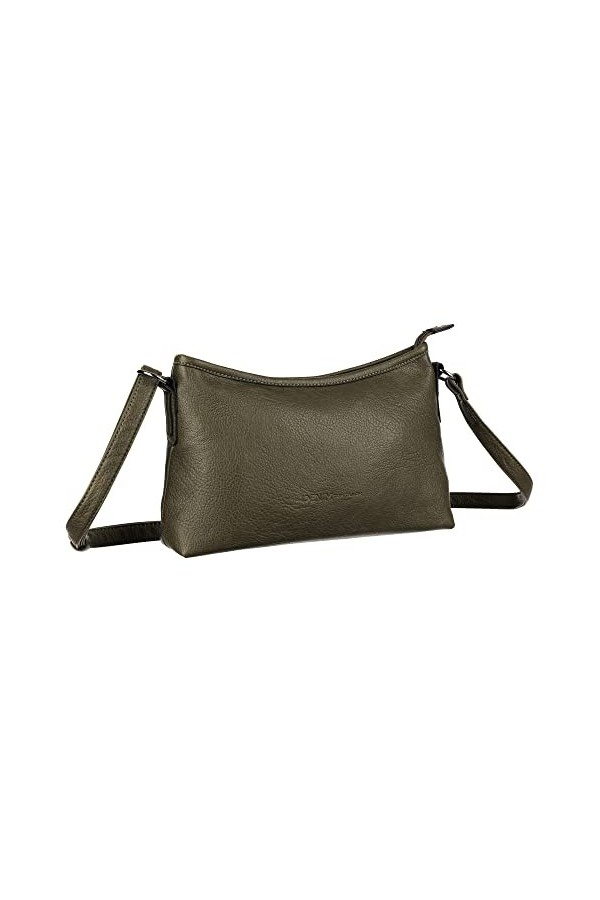 TOM TAILOR Denim Evi, Sac bandoulière S Femme, Kaki