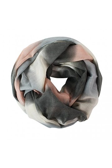 Glamexx24 Echarpe longue et légère pour femme, nouvelle écharpe, boucle, tube, écharpe en tissu, nombreuses couleurs…