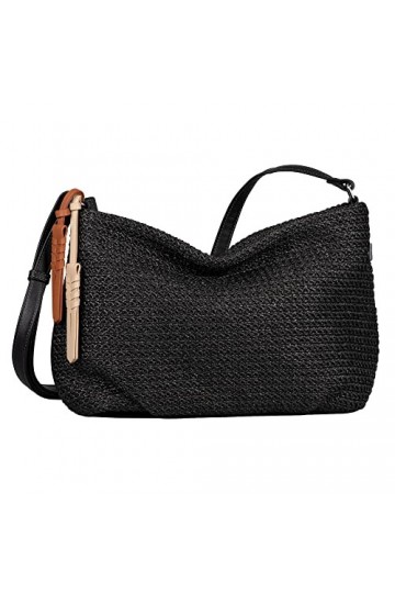 Tom Tailor Yva, Sac bandoulière Femme, Noir mélangé