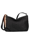 Tom Tailor Yva, Sac bandoulière Femme, Noir mélangé