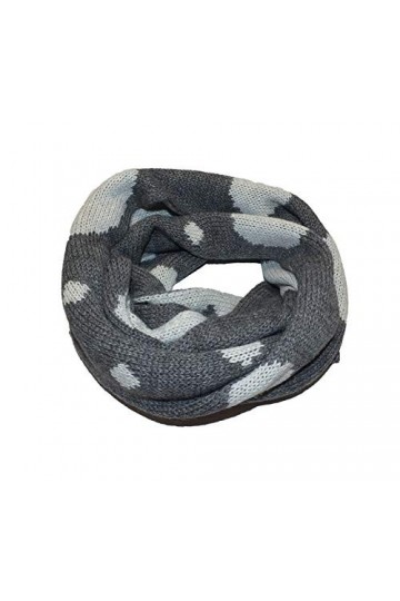 Neweave MILANO - Écharpe en laine mérinos - chaude, douce et élégante - Fabriquée en Italie - Gris - Taille Unique