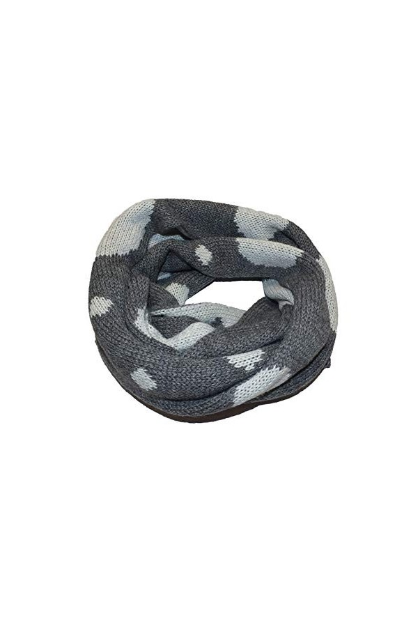 Neweave MILANO - Écharpe en laine mérinos - chaude, douce et élégante - Fabriquée en Italie - Gris - Taille Unique