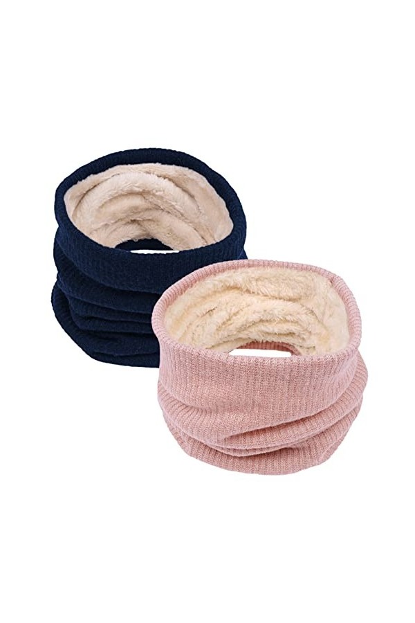 Unisex Hiver Écharpe Tricot Chaud Snood Femme Foulard Cache-cou Outdoor Pour Cycliste Motocyclisme Le Ski