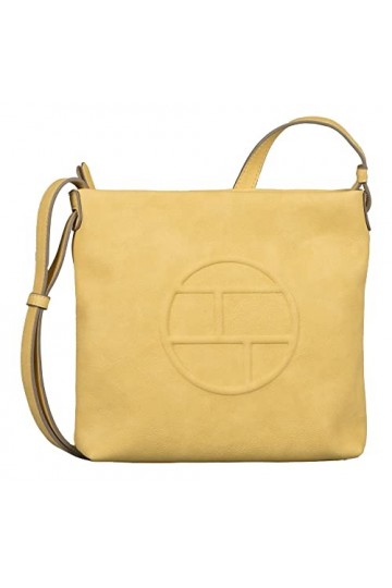 TOM TAILOR Rosabel, Sac à bandoulière Femme, Jaune Clair, M