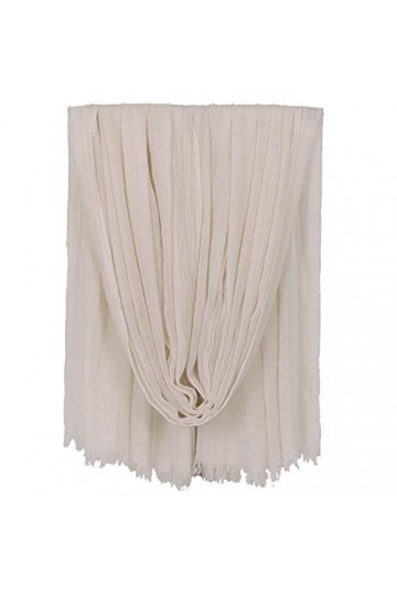 KAVINGKALY Foulard Châle Femme Écharpe Longues Scarf pour Mariage Soirée Fête Plage Cover Up Ultra-Léger Respirant Elégant Ca