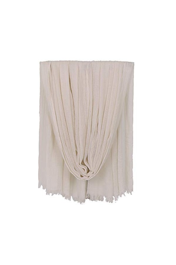 KAVINGKALY Foulard Châle Femme Écharpe Longues Scarf pour Mariage Soirée Fête Plage Cover Up Ultra-Léger Respirant Elégant Ca