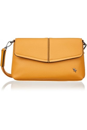 TOM TAILOR Ronja, Sac à bandoulière sans Zip Femme, Jaune, S