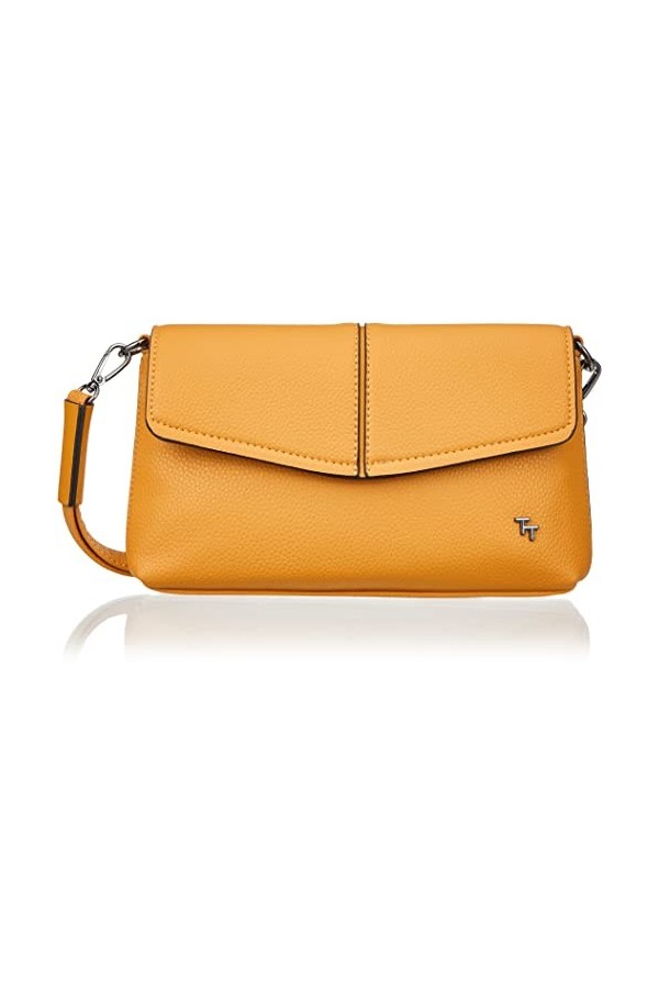TOM TAILOR Ronja, Sac à bandoulière sans Zip Femme, Jaune, S