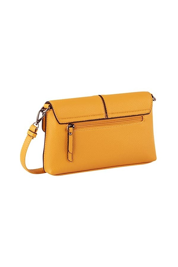 TOM TAILOR Ronja, Sac à bandoulière sans Zip Femme, Jaune, S