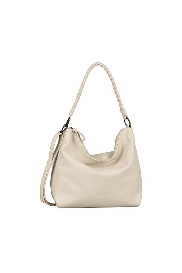 Tom Tailor Zenia, Sac à bandoulière Femme, Blanc cassé, 40 x 13,5 x 28 LxBxH 