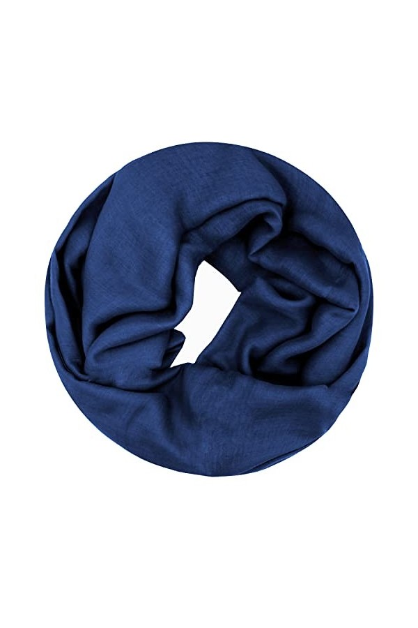 Glamexx24 Glamexx31 Écharpe tube à paillettes légère unie