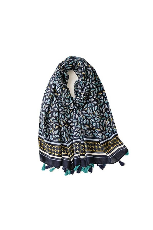 Bllatta Femmes Châles Longue Foulard Elégant Foulards Echarpes Doux Hiver Chaud Chale Etoles