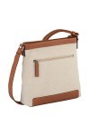 Tom Tailor Kimi, Sac à bandoulière Femme, Beige mélangé