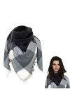 REFORUNG Echarpe Femme Hiver Echarpe Chale a Carreaux Plaid Femme Longue Écharpe Châle Grande Echarpe Femme Chaude Chale Femm