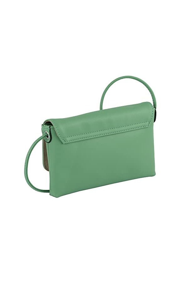 TOM TAILOR Luna, Sac à bandoulière sans Fermeture éclair Femme, Vert, S
