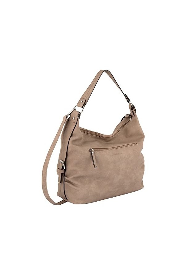 Tom Tailor CAIA, Sac bandoulière Femme, Taupe
