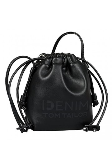 TOM TAILOR Denim Maylene Étui de téléphone portable pour femme Noir Taille unique