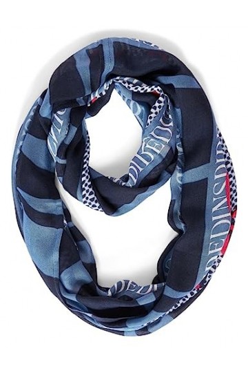 Street One A572188 Écharpe Tube, Dahlia Bleu, A Femme