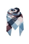 JFAN Écharpe Grand Plaid en Laine Femme Écharpe Chale Cachemire Chaud Automne Hiver Étole Wraps Classique Élégante Confortabl